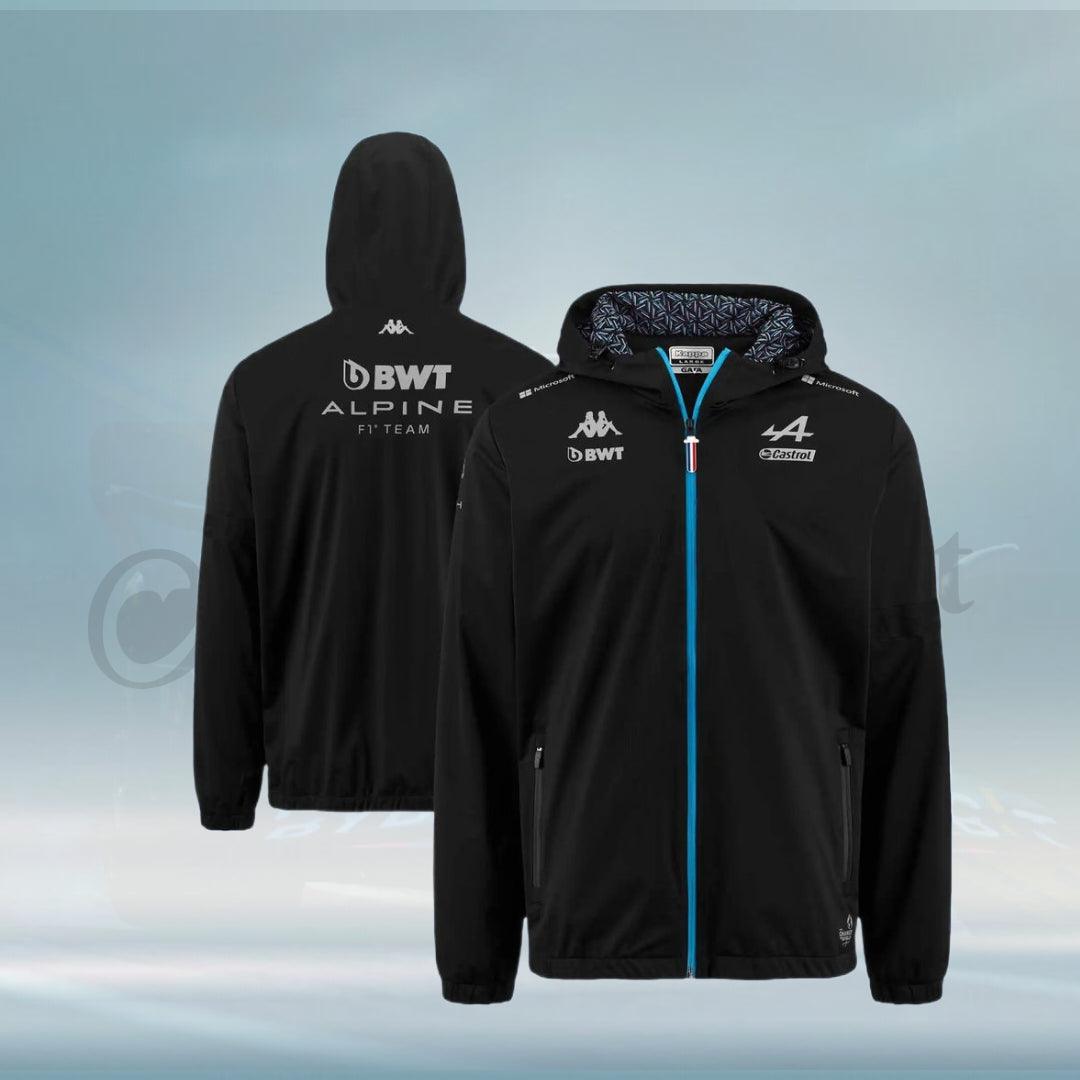 BWT Alpine F1 Team 2023 Rain Jacket - FormulaFit Raceweras