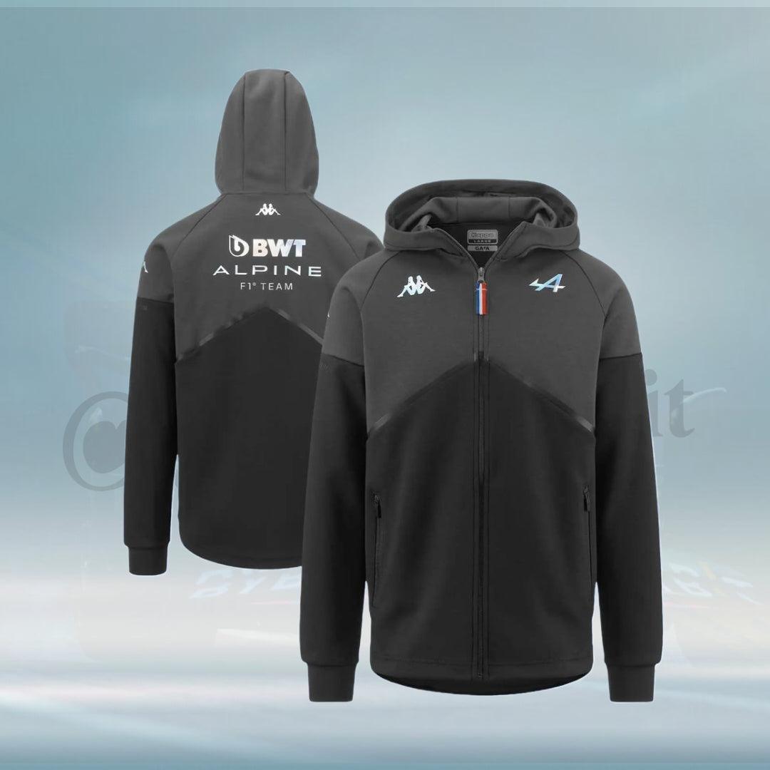 BWT Alpine F1 Team Fanwear Full Zip Hoodie - FormulaFit Raceweras