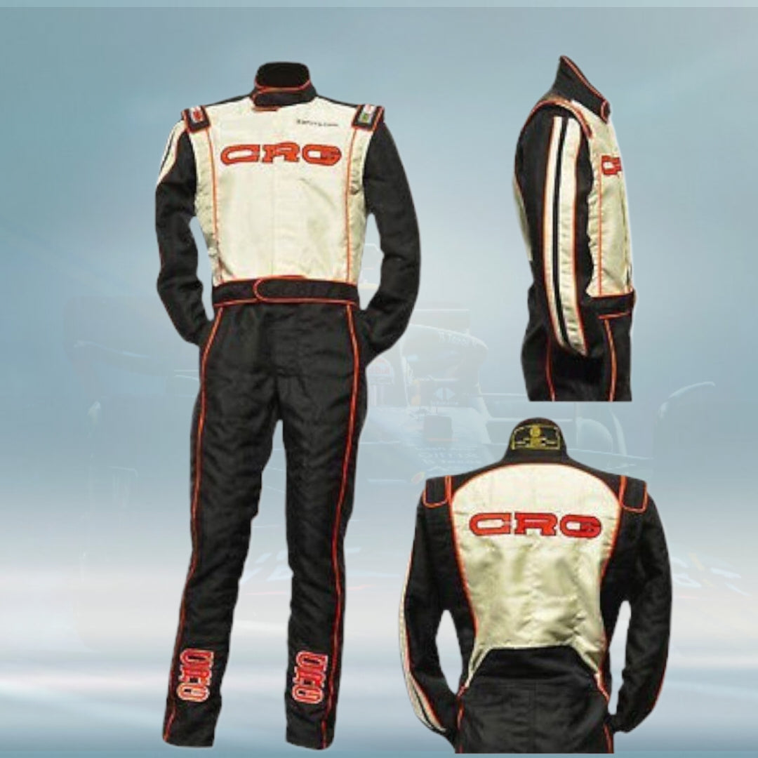 CRG Go Kart Overall Sublimation Print Racing Suit