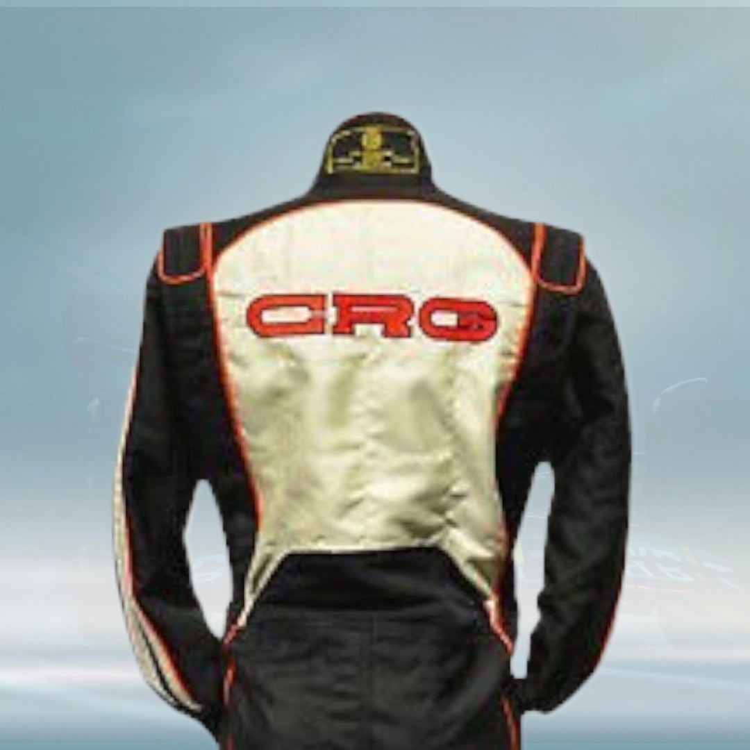 CRG Go Kart Overall Sublimation Print Racing Suit