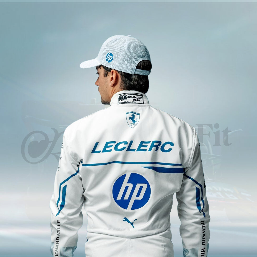 2025 Charles Leclerc F1 Race Suit Scuderia Ferrari Monaco GP
