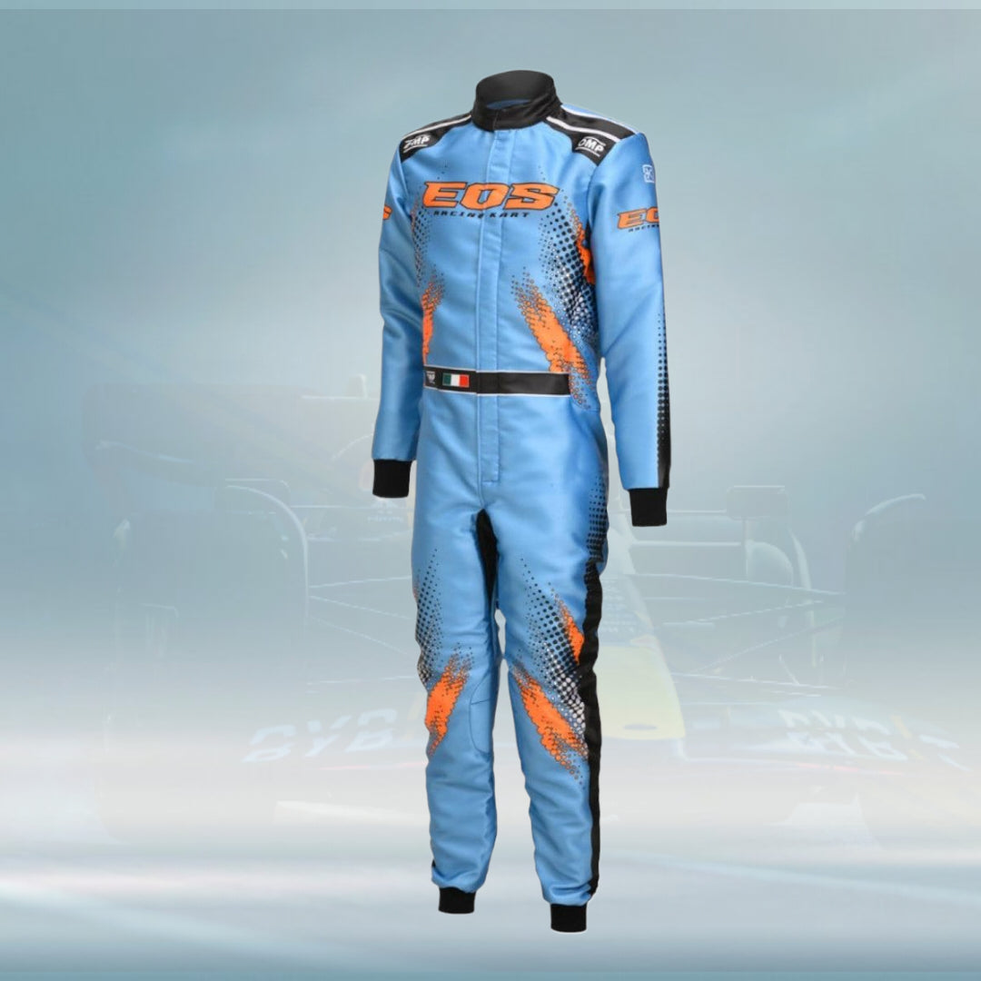 EOS 2025 OMP Overall Go Kart Racing Sublimation Printed Suit