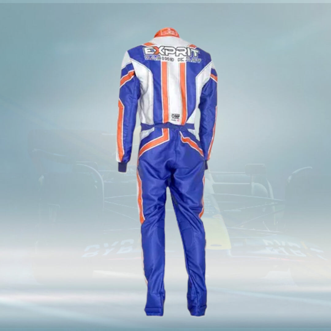 EXPRIT OMP SUBLIMATION PRINTED GO KART RACE SUIT