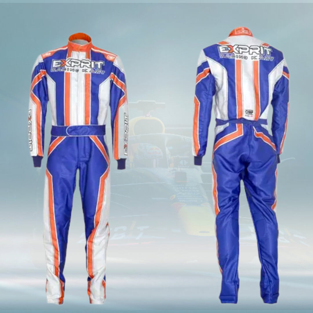 EXPRIT OMP SUBLIMATION PRINTED GO KART RACE SUIT