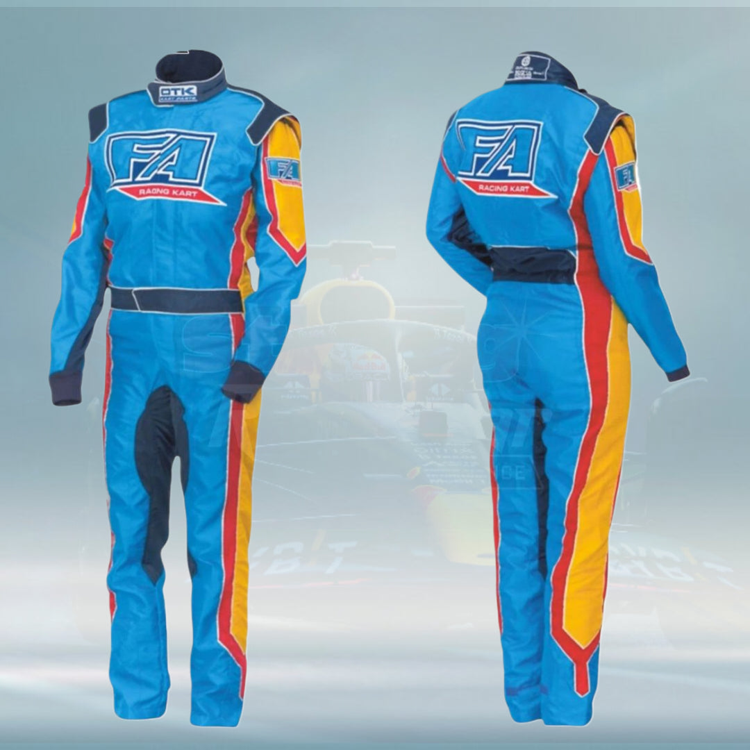 FA Go Kart Racing Suit New