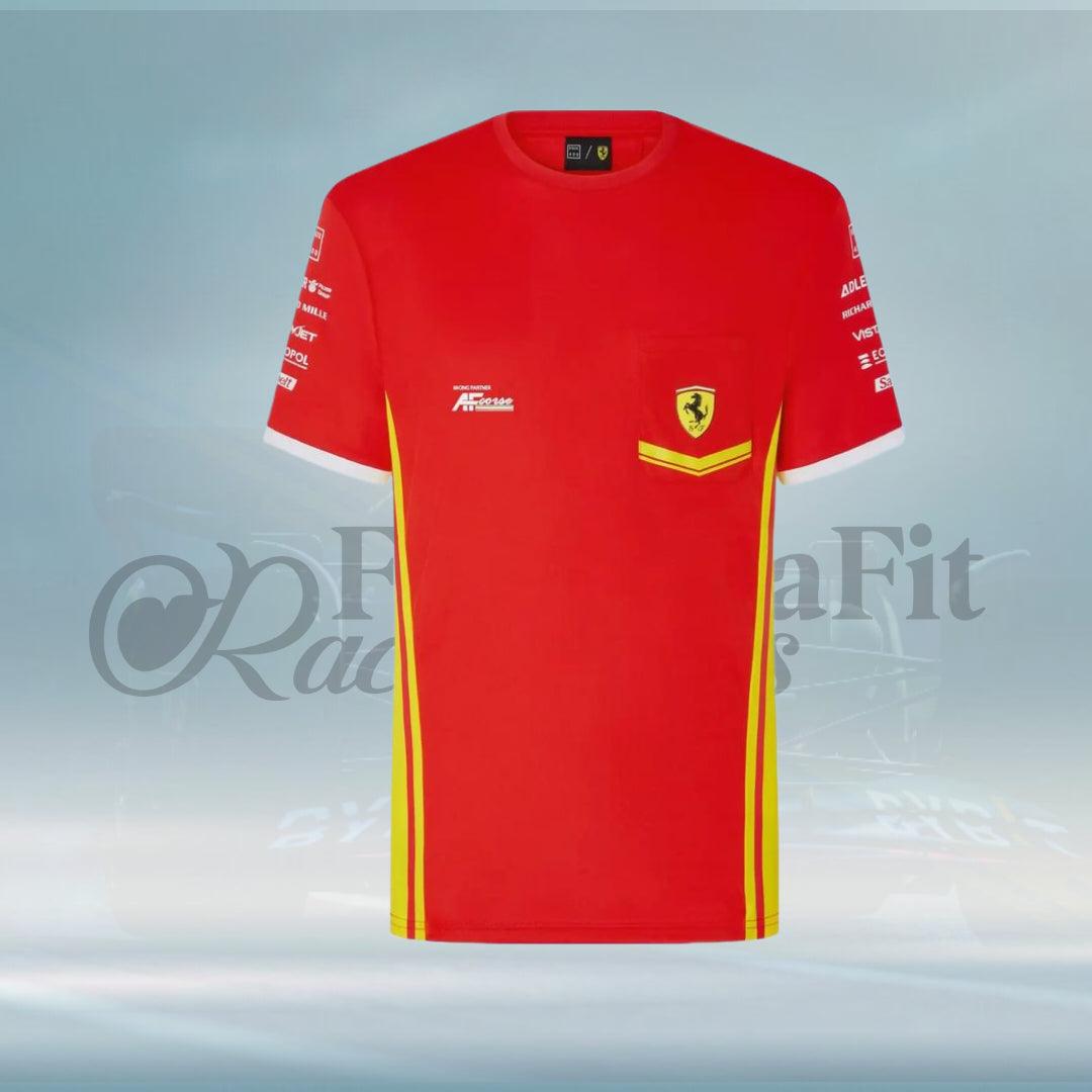 Special Edition 2024 Ferrari Hypercar safety T-shirt - FormulaFit Raceweras