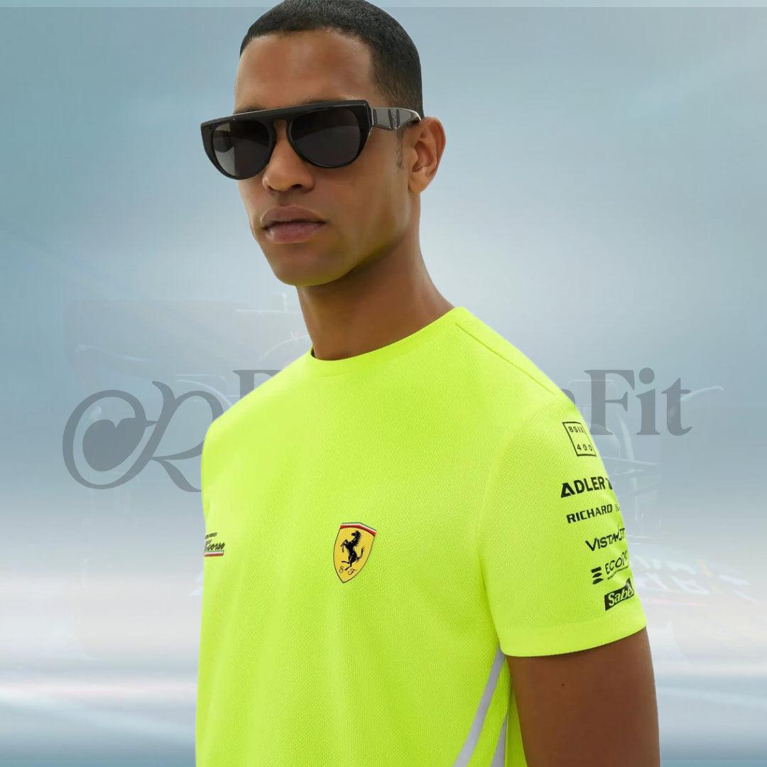 2024 Special Edition Ferrari Hypercar safety T-shirt - FormulaFit Raceweras