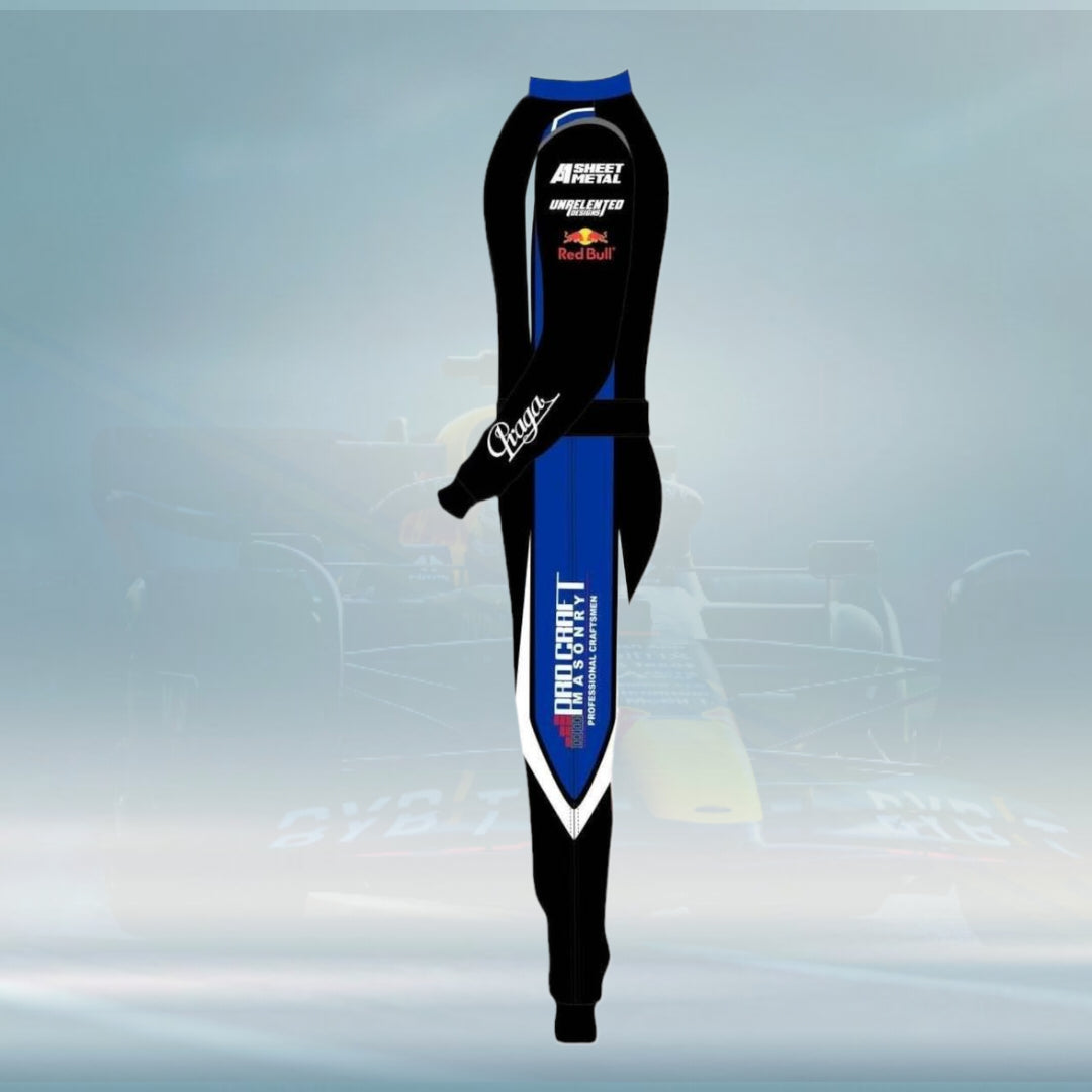 G.Barbee Customized Praga Go Kart Racing Suit