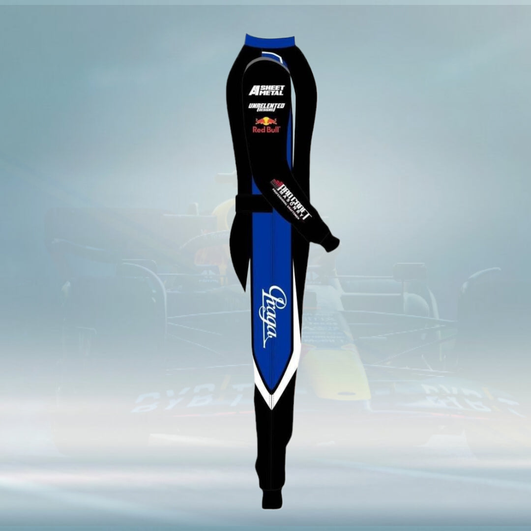 G.Barbee Customized Praga Go Kart Racing Suit