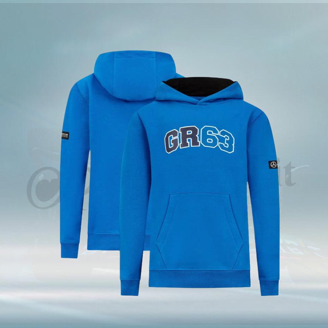 George Russell 63 F1 Mercedes AMG Petronas Formula 1 Hooded Sweatshirt - FormulaFit Raceweras