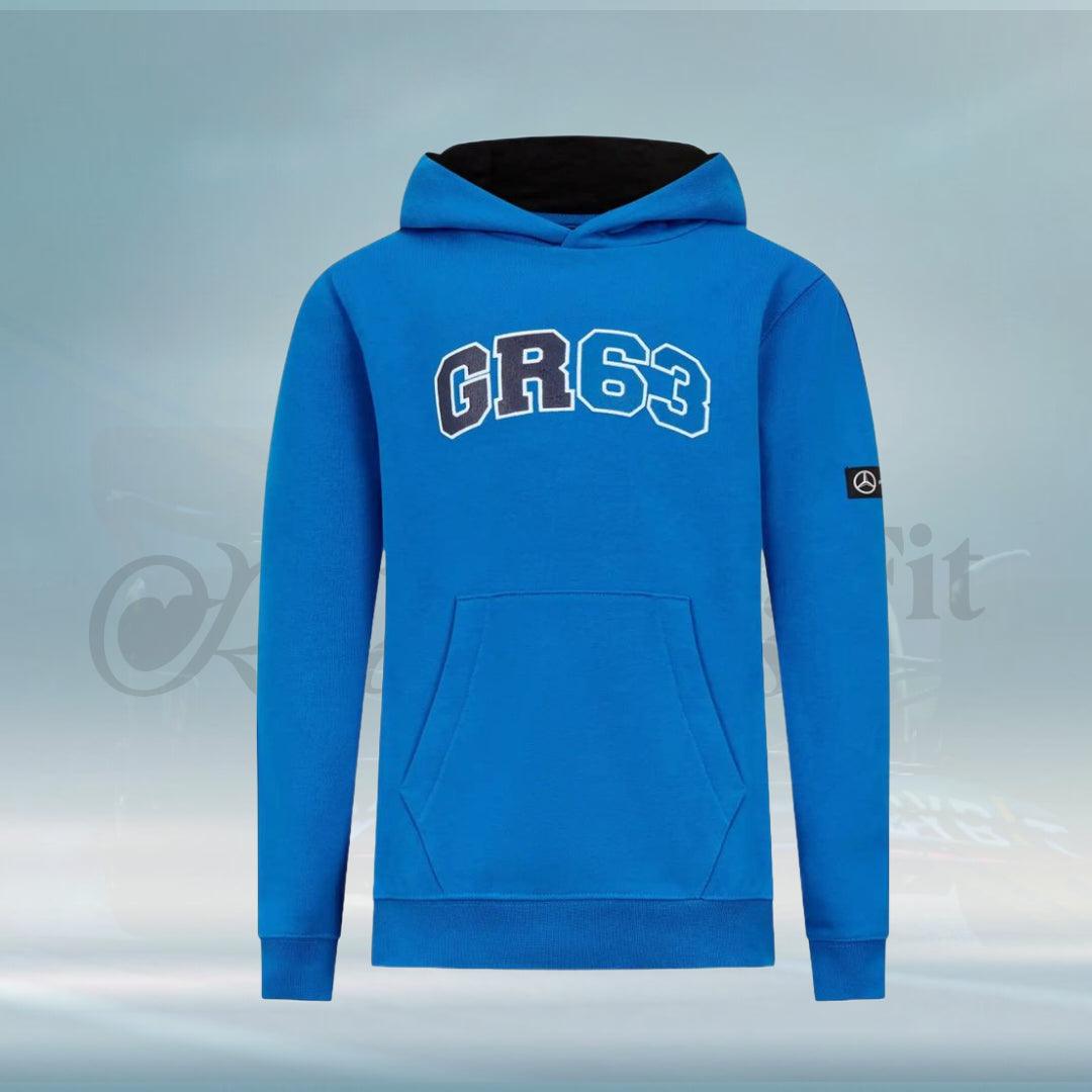 George Russell 63 F1 Mercedes AMG Petronas Formula 1 Hooded Sweatshirt - FormulaFit Raceweras