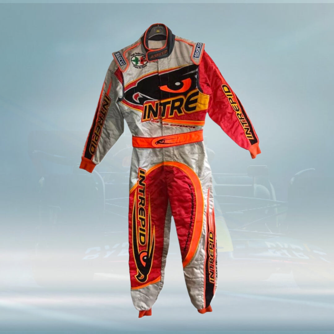 INTREPID Go Kart Race Suit Sublimation Printing