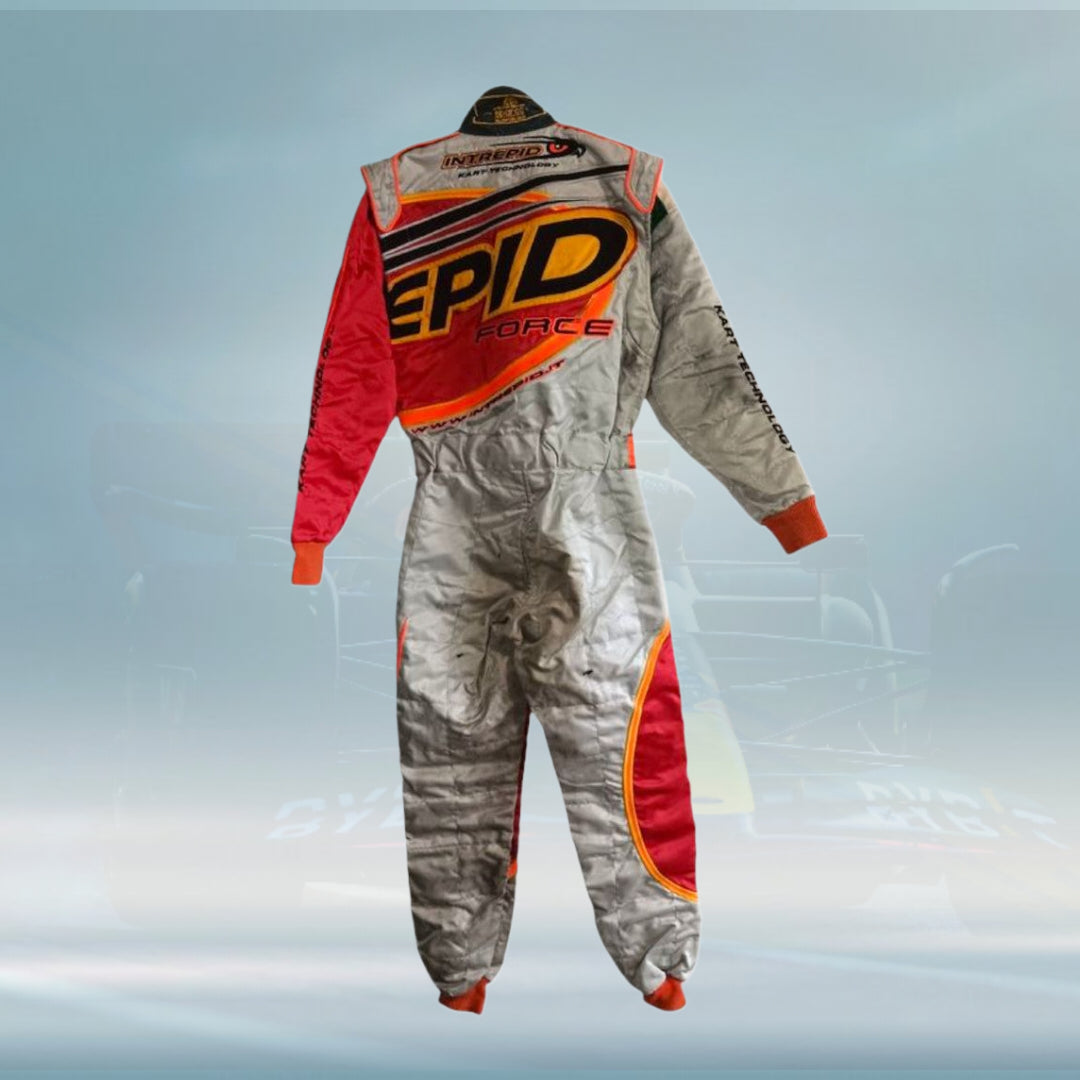 INTREPID Go Kart Race Suit Sublimation Printing