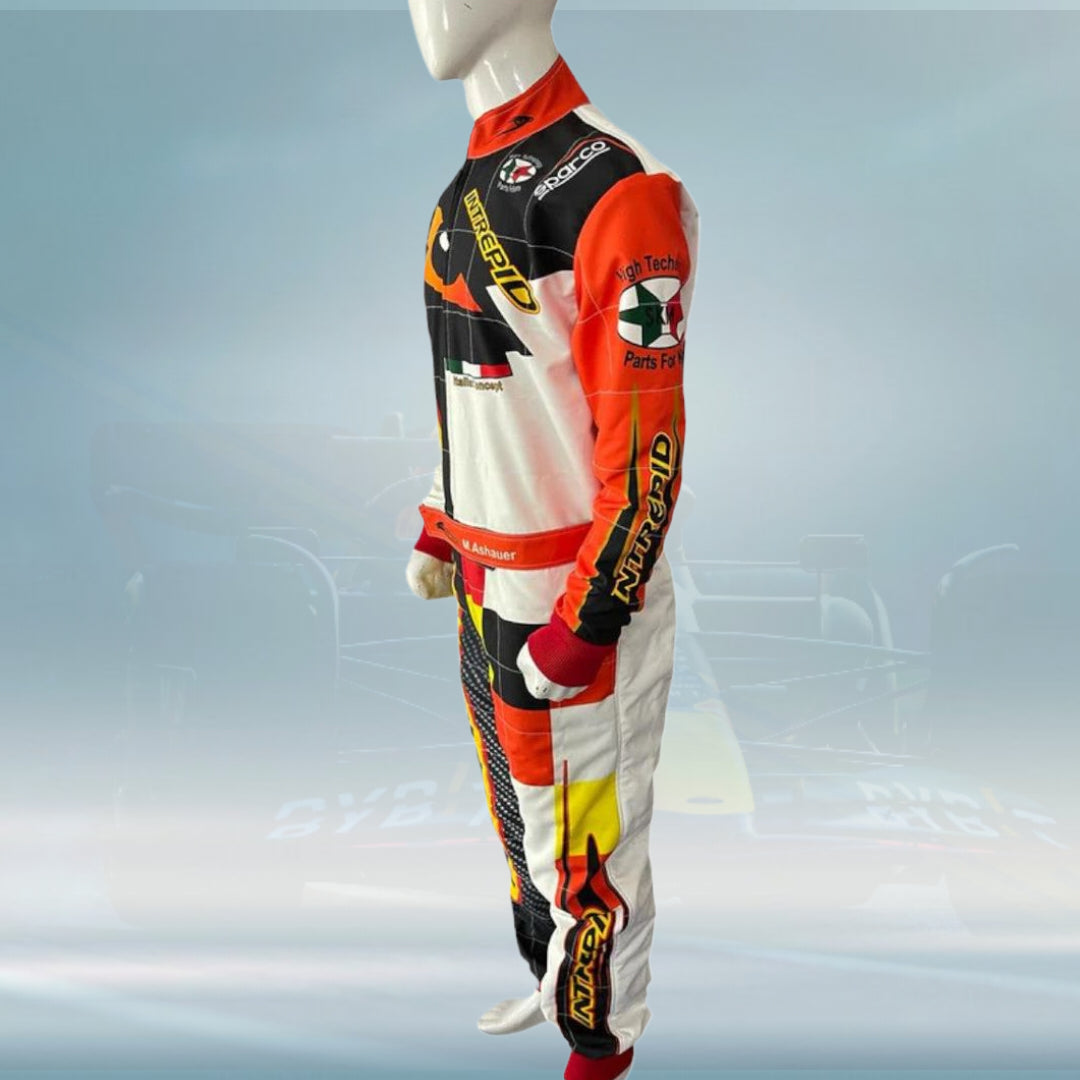 INTREPID Overall Driver Go Kart Racing Suit