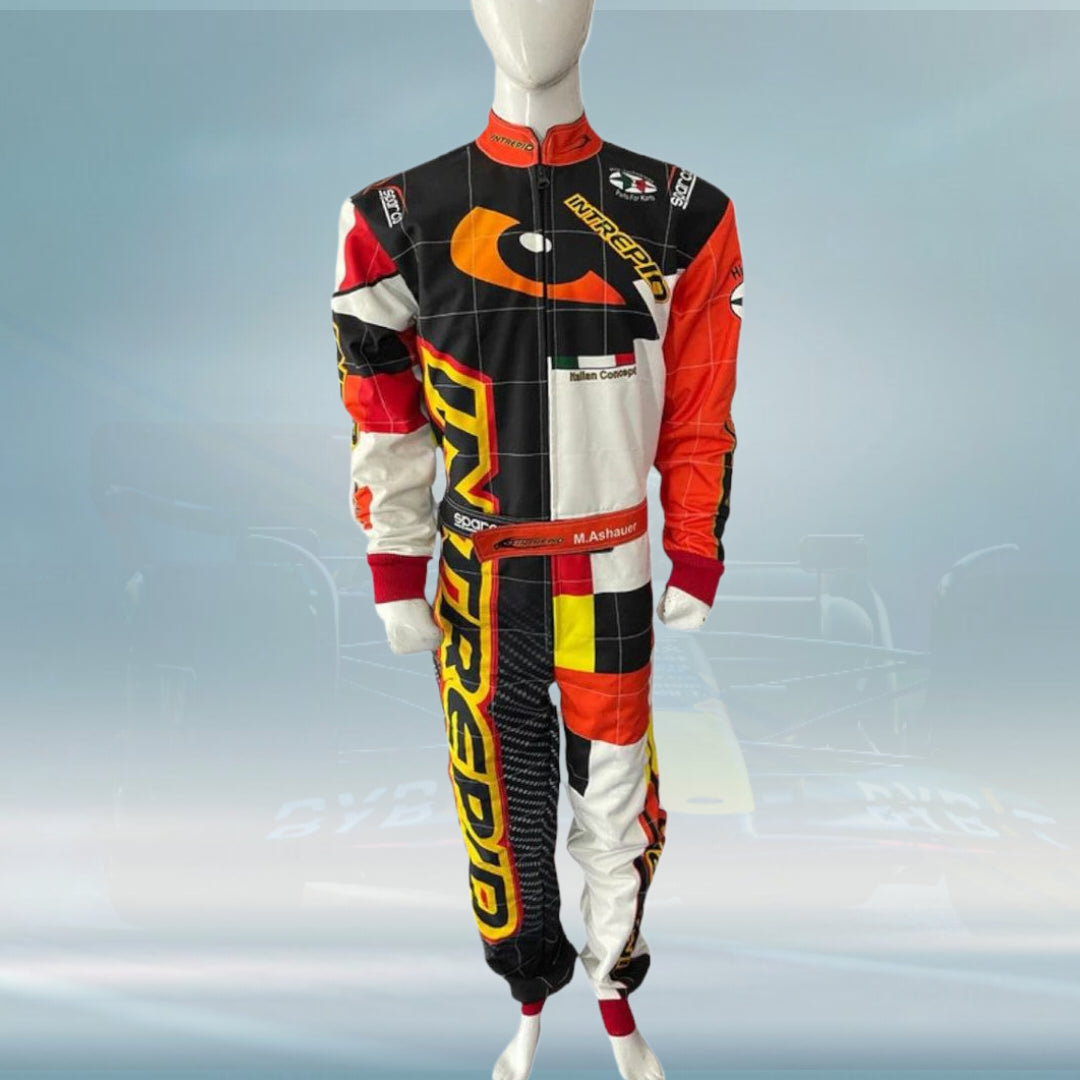 INTREPID Overall Driver Go Kart Racing Suit