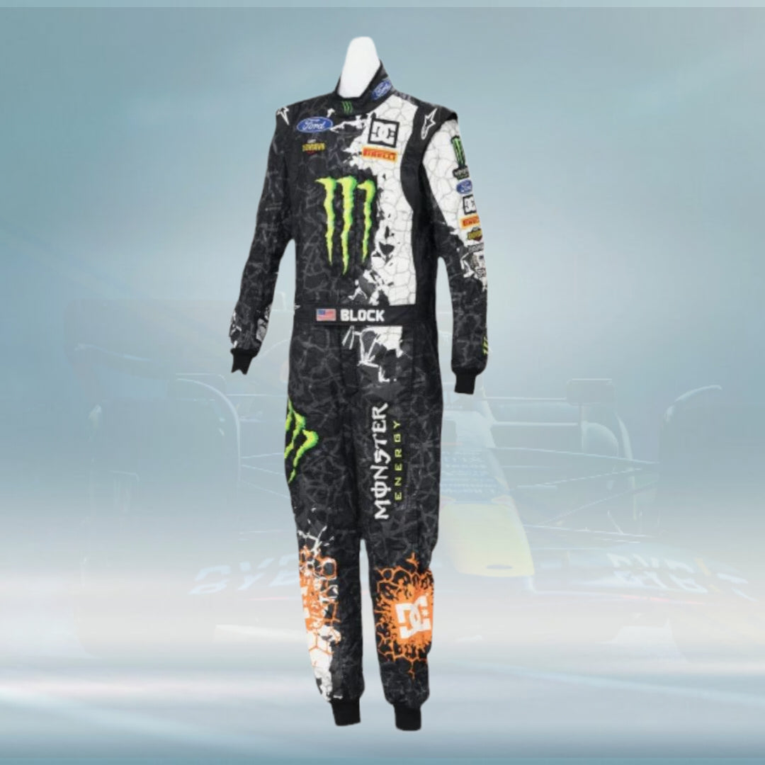 Ken Block 2012 Kart Race Suit Monster Energy