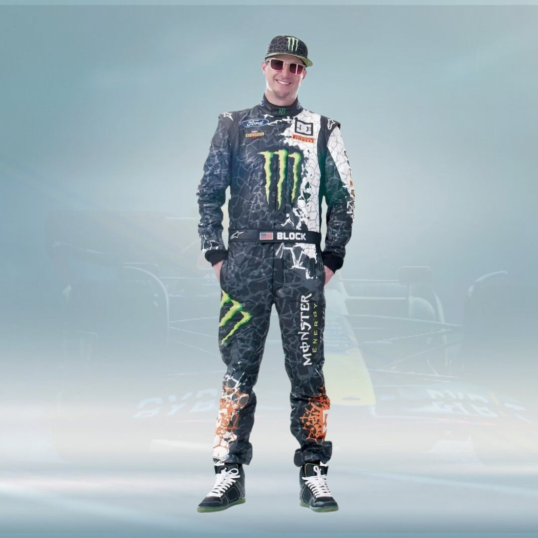 Ken Block 2012 Kart Race Suit Monster Energy