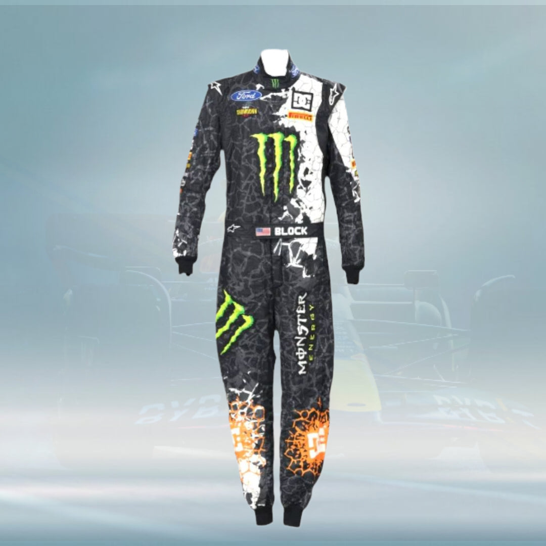 Ken Block 2012 Kart Race Suit Monster Energy
