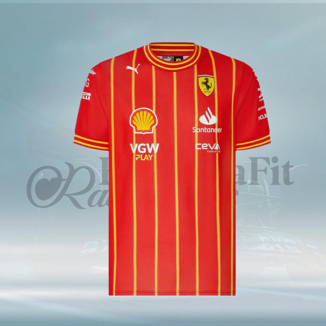 Austrian Special Edition Leclerc Puma Football Shirt for Scuderia Ferrari - FormulaFit Raceweras