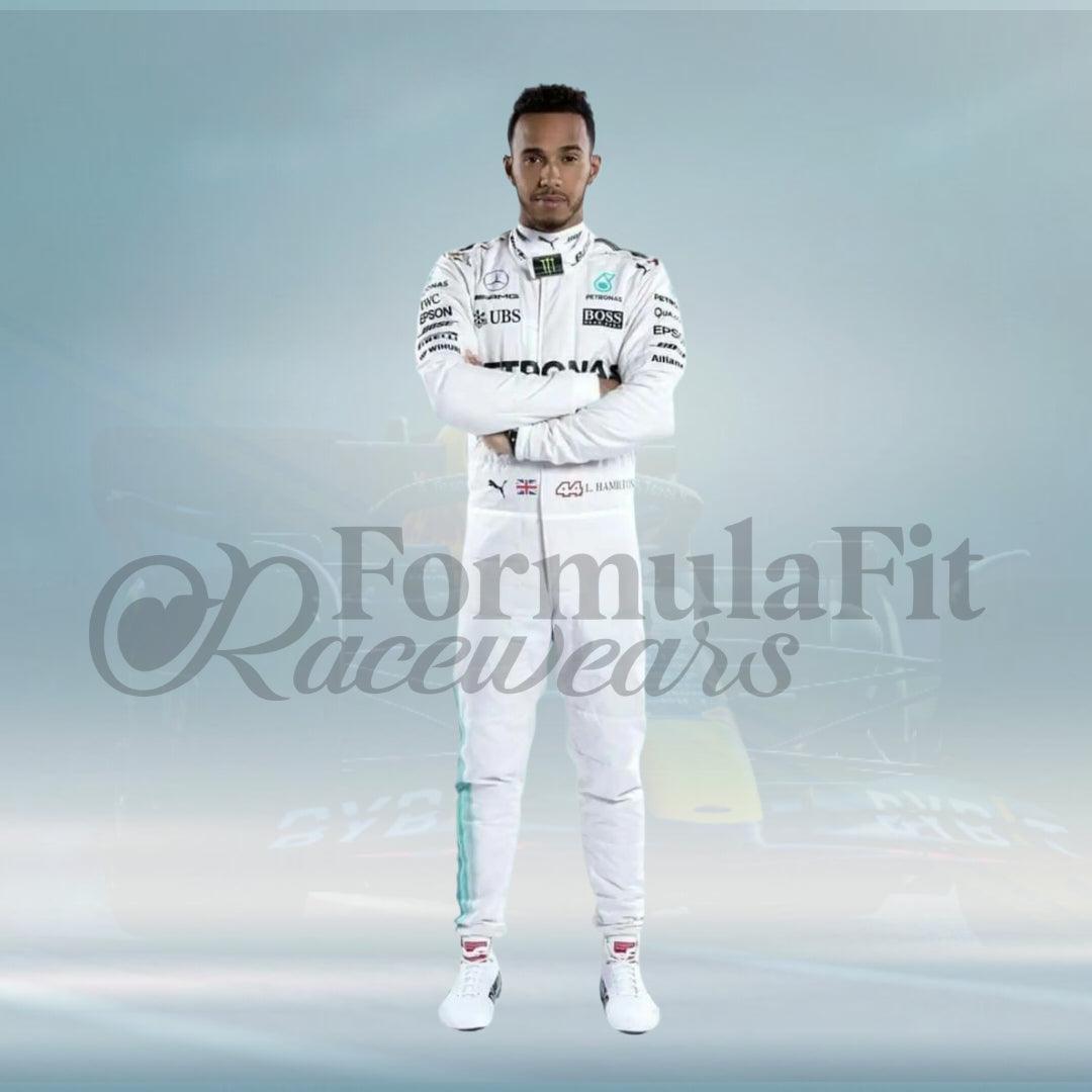 Lewis Hamilton 2017 Mercedes-Benz F1 Team Race Suit – FormulaFit Raceweras