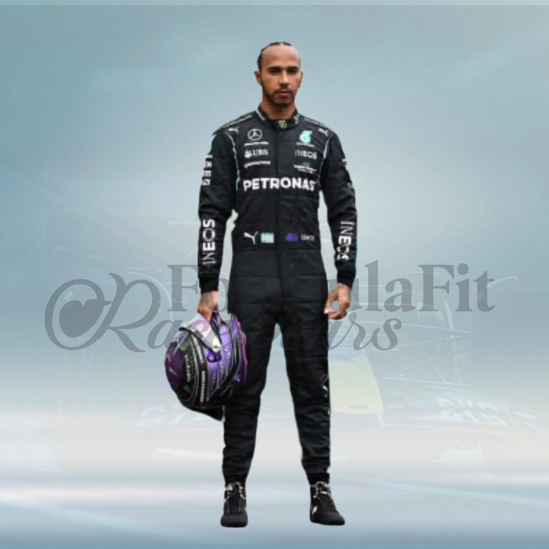 Lewis Hamilton 2020 F1 Mercedes Benz AMG Replica Racing Suit - FormulaFit Raceweras