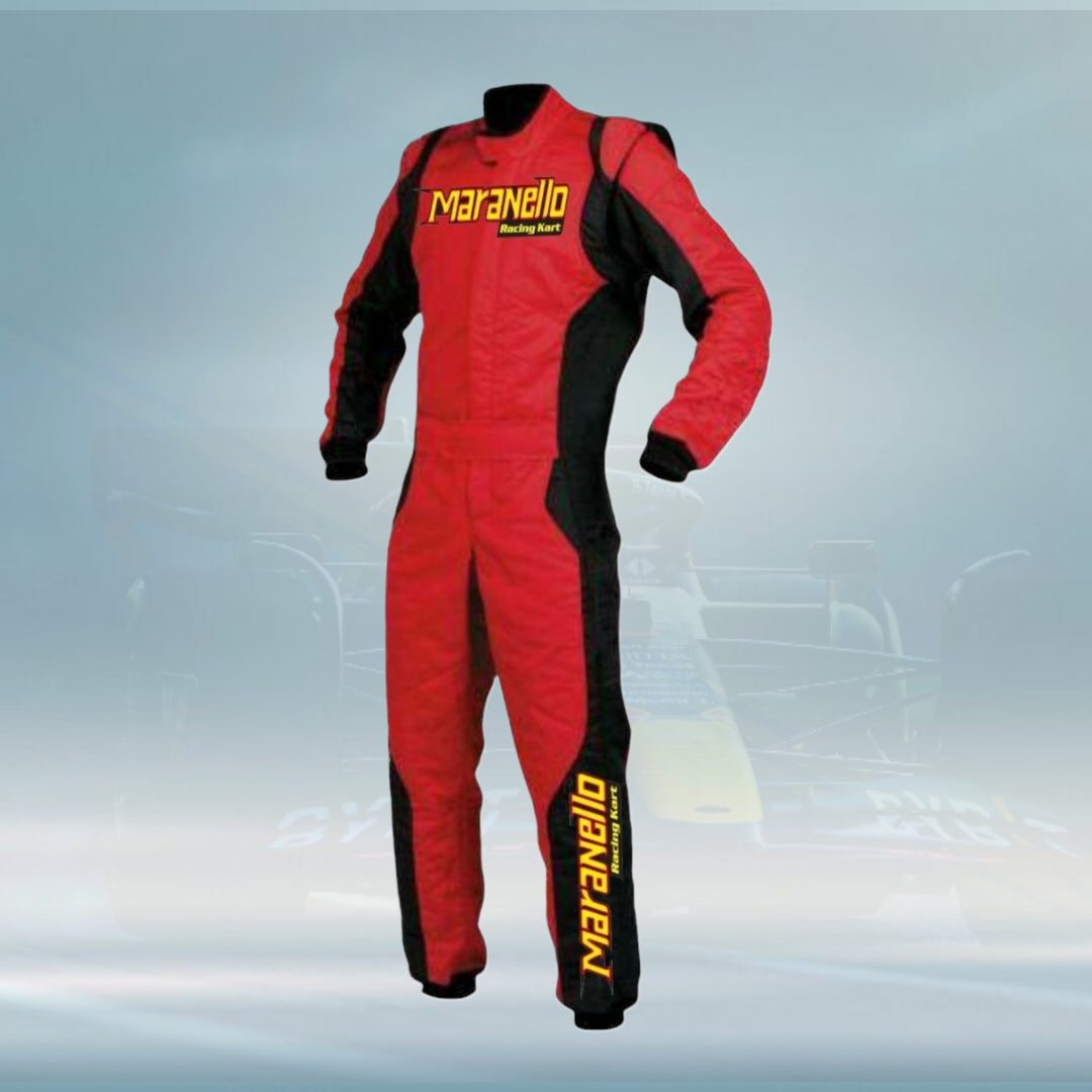Maranello Overall Go Kart Racing Sublimation Printed Suit