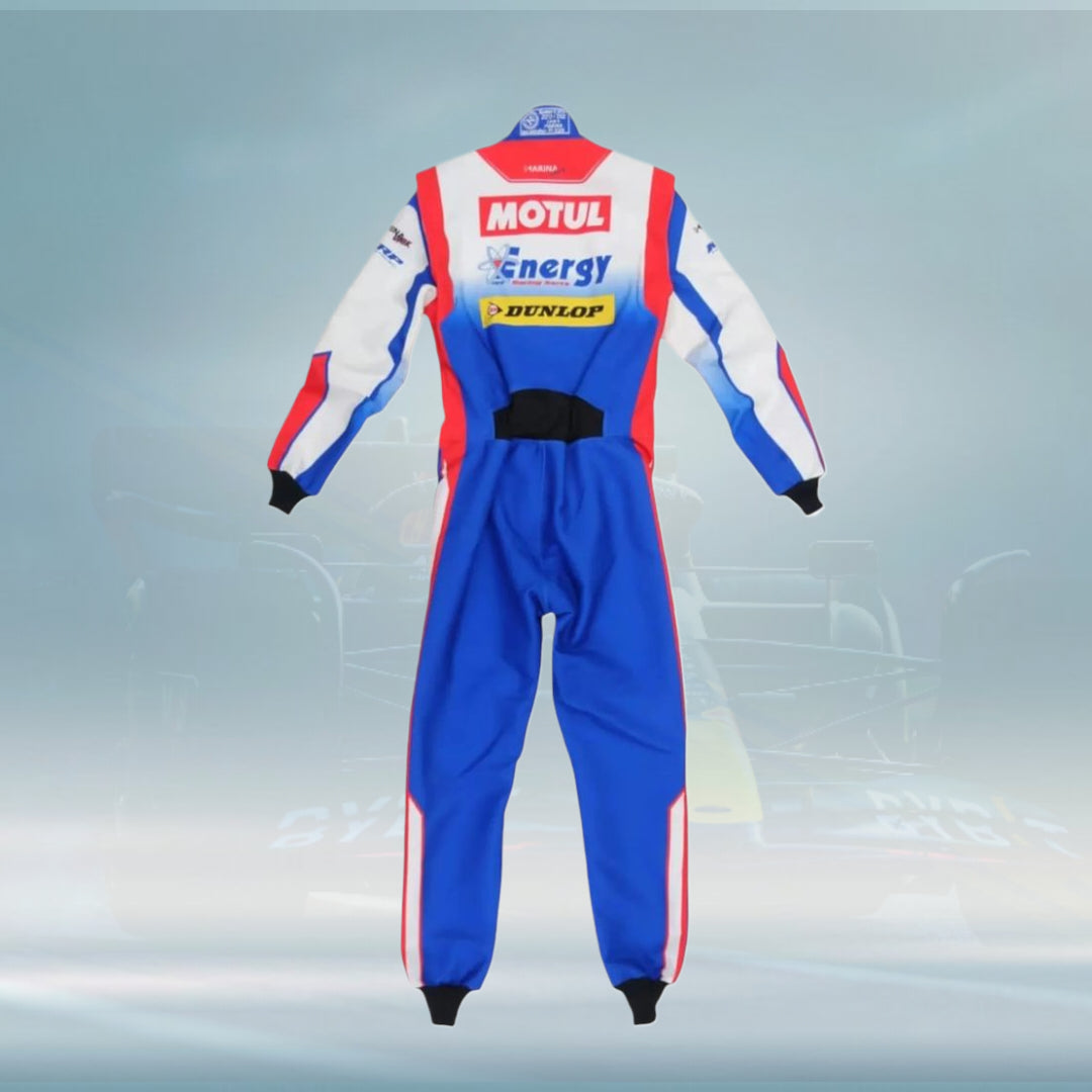 Marina Unik KT Champ Energy Kart Racing Suits