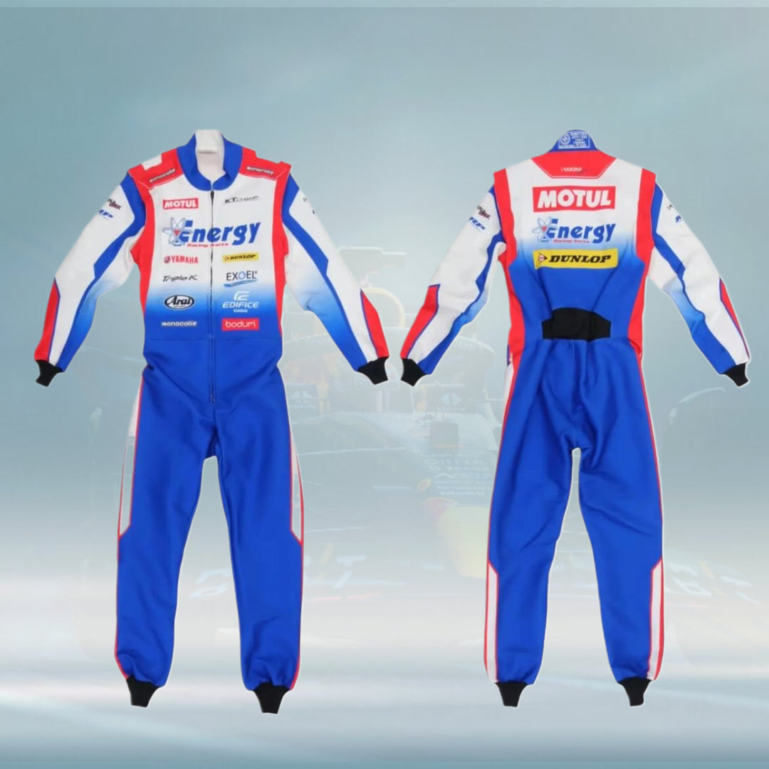 Marina Unik KT Champ Energy Kart Racing Suits