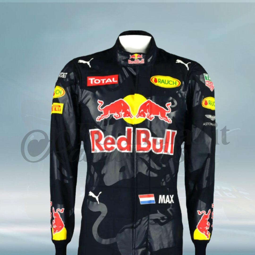 Max Verstappen 2016 Red Bull Racing F1 Race Suit - FormulaFit Raceweras