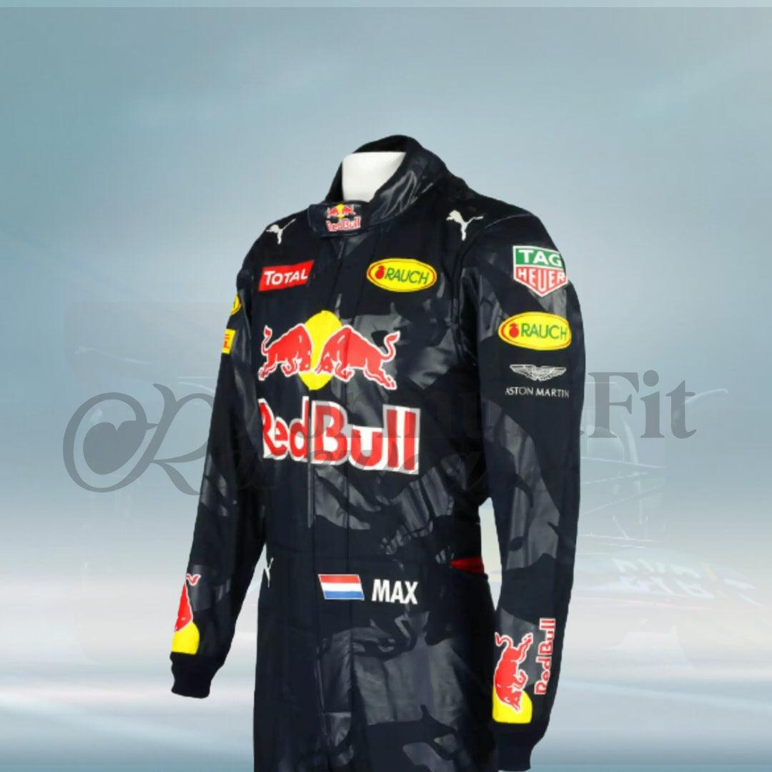 Max Verstappen 2016 Red Bull Racing F1 Race Suit - FormulaFit Raceweras