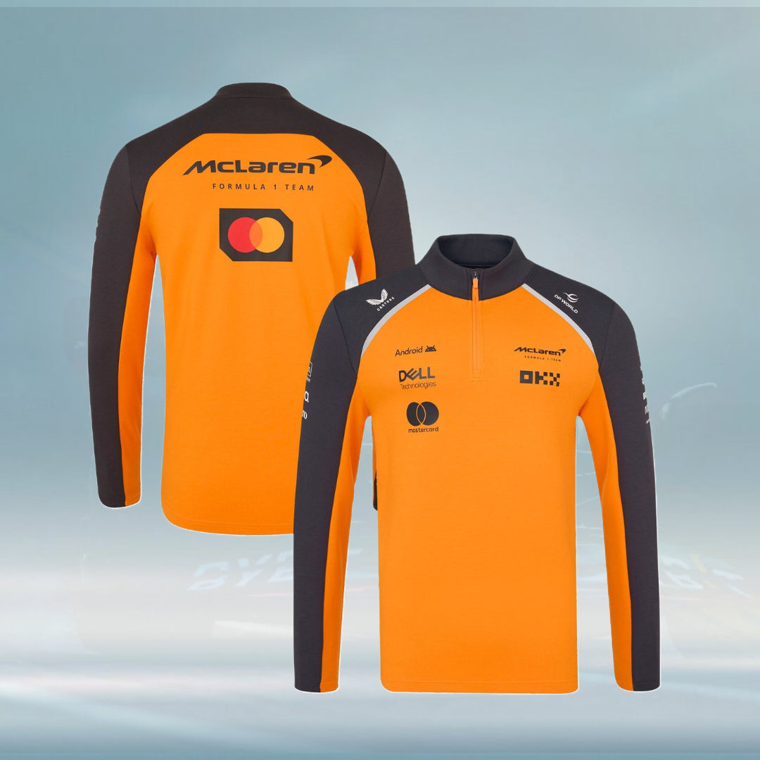 McLaren 2025 14 Zip Midlayer Top - Unisex