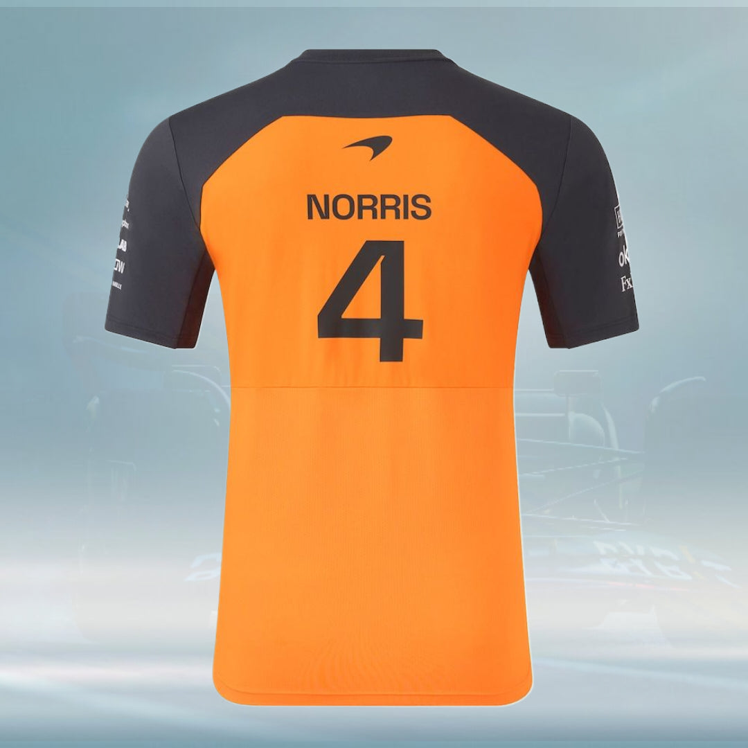 McLaren 2025 Team Lando Norris Driver Set Up T-Shirt - Autumn