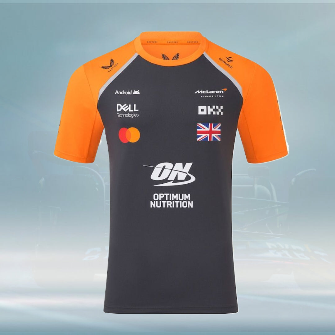 McLaren 2025 Team Lando Norris Driver Set Up T-Shirt - Phantom