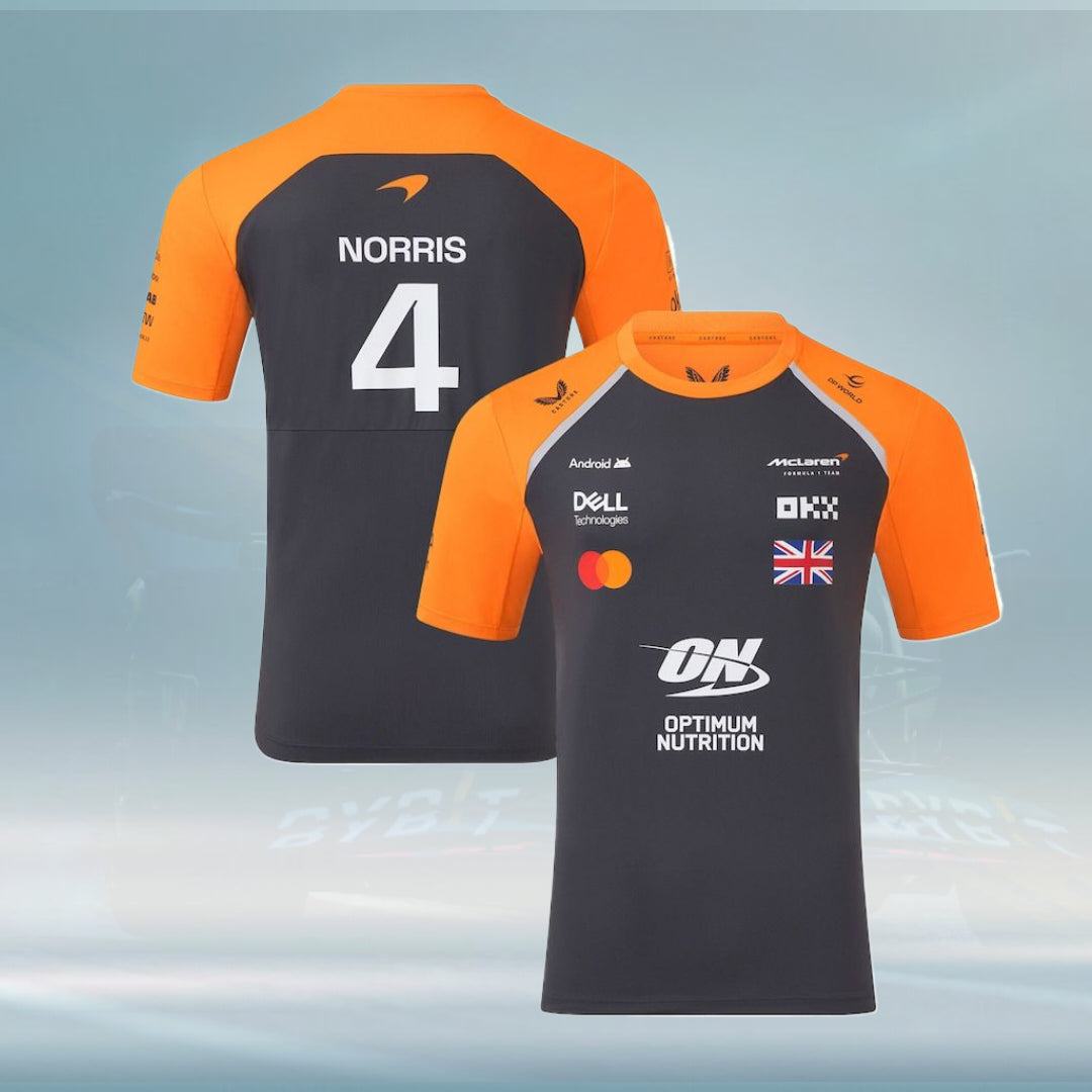 McLaren 2025 Team Lando Norris Driver Set Up T-Shirt - Phantom