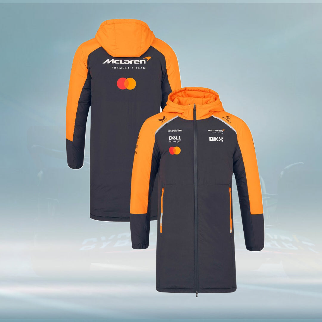 McLaren 2025 Team Longline Padded Jacket