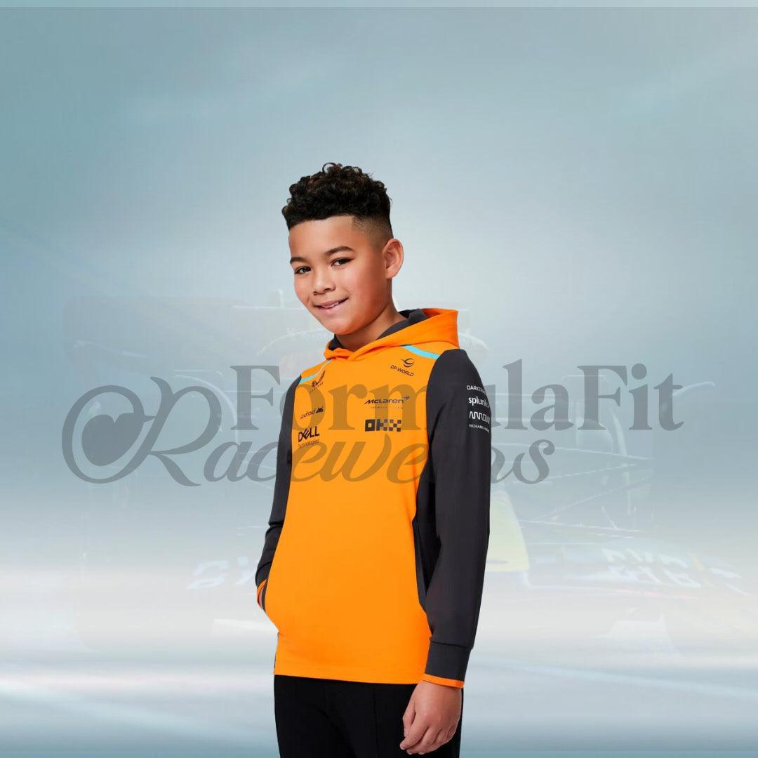 McLaren 2024 Unisex Official Teamwear Hooded Sweat Formula 1 - FormulaFit Raceweras