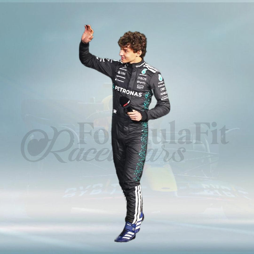 Andrea Kimi Antonelli 2025 Mercedes AMG F1 Race Suit – FormulaFit Raceweras