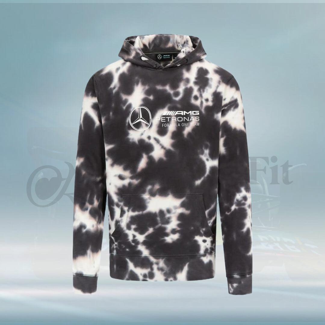 Mercedes AMG Petronas F1 Team Tie Dye Hoodie - FormulaFit Raceweras