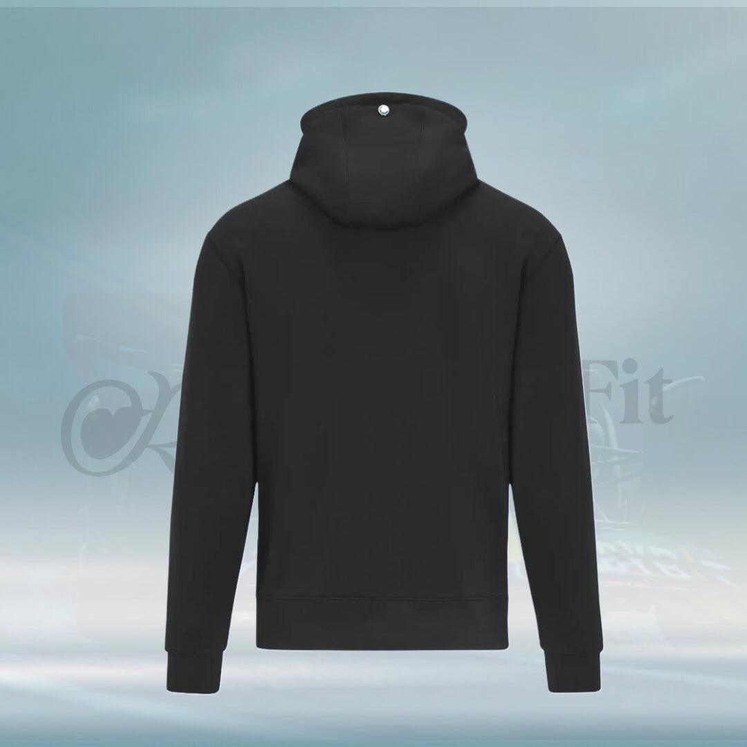 Mercedes AMG Petronas Black Logo Formula 1 Hooded Sweat - FormulaFit Raceweras