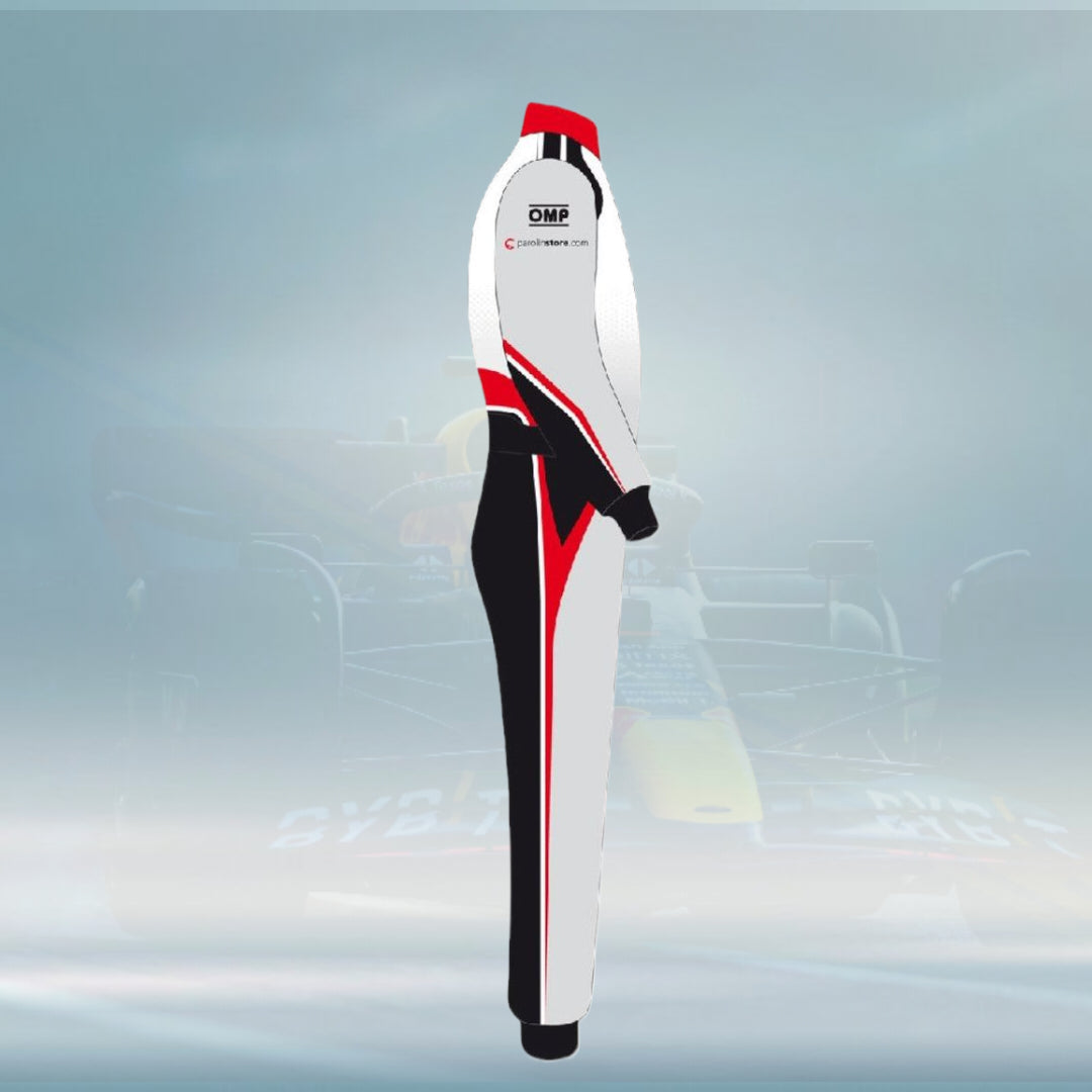 NEW PAROLIN MOTORSPORT OMP DRIVER KARING SUIT