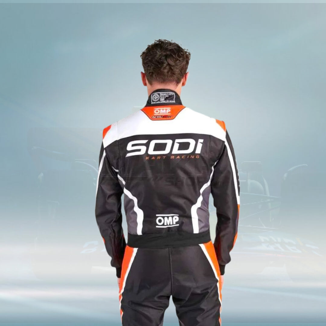 NEW SODI KART OMP RACE SUIT SUBLIMATION PRINTED