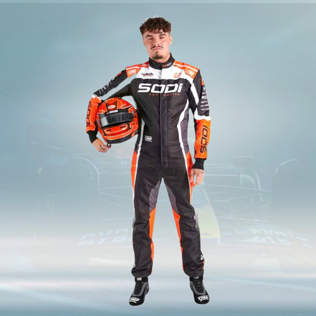 NEW SODI KART OMP RACE SUIT SUBLIMATION PRINTED