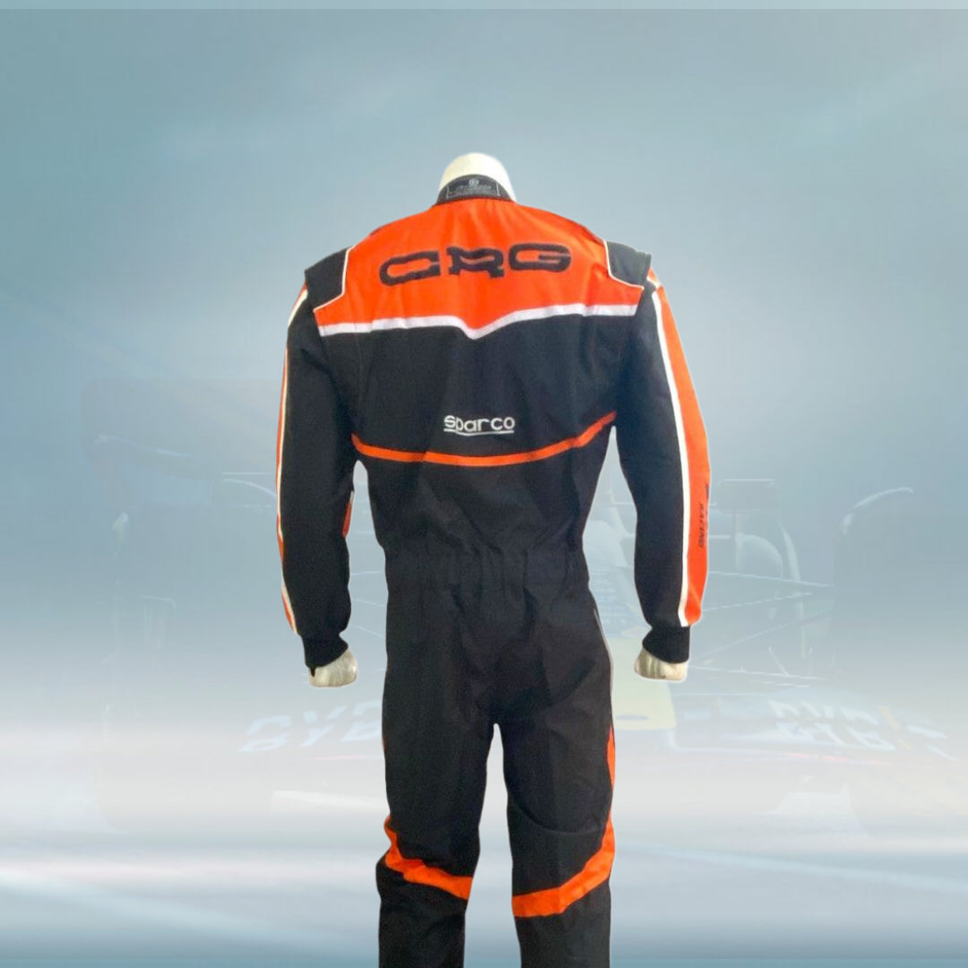 New 2022 CRG Go Kart Overall Sublimation Printed Racing Suit