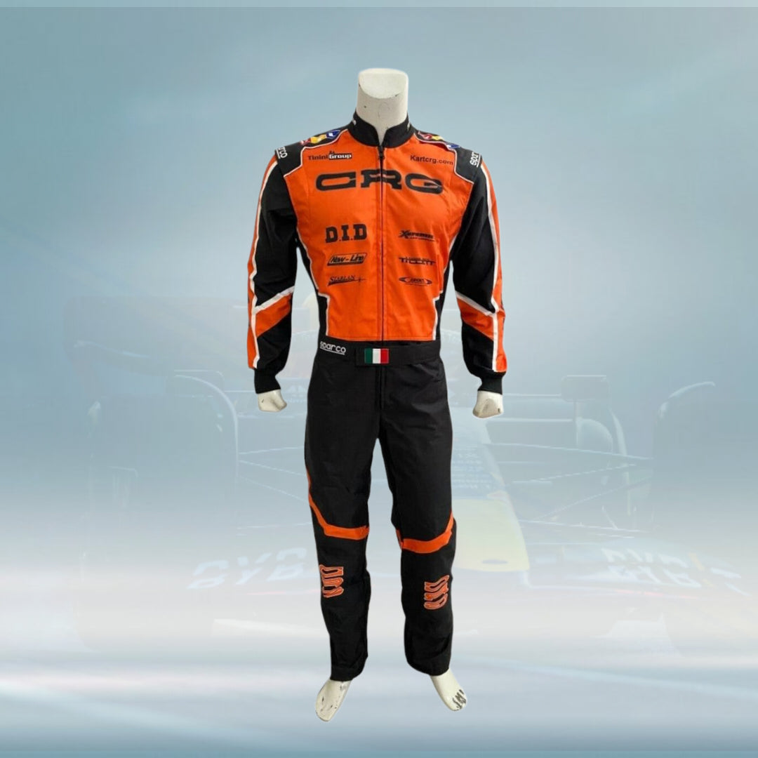 New 2022 CRG Go Kart Overall Sublimation Printed Racing Suit