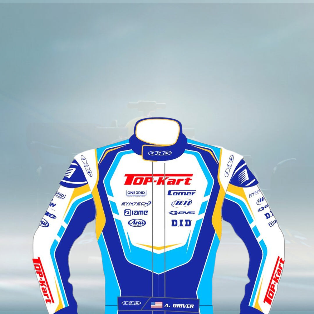 New 2023 Top Kart Racing Suit