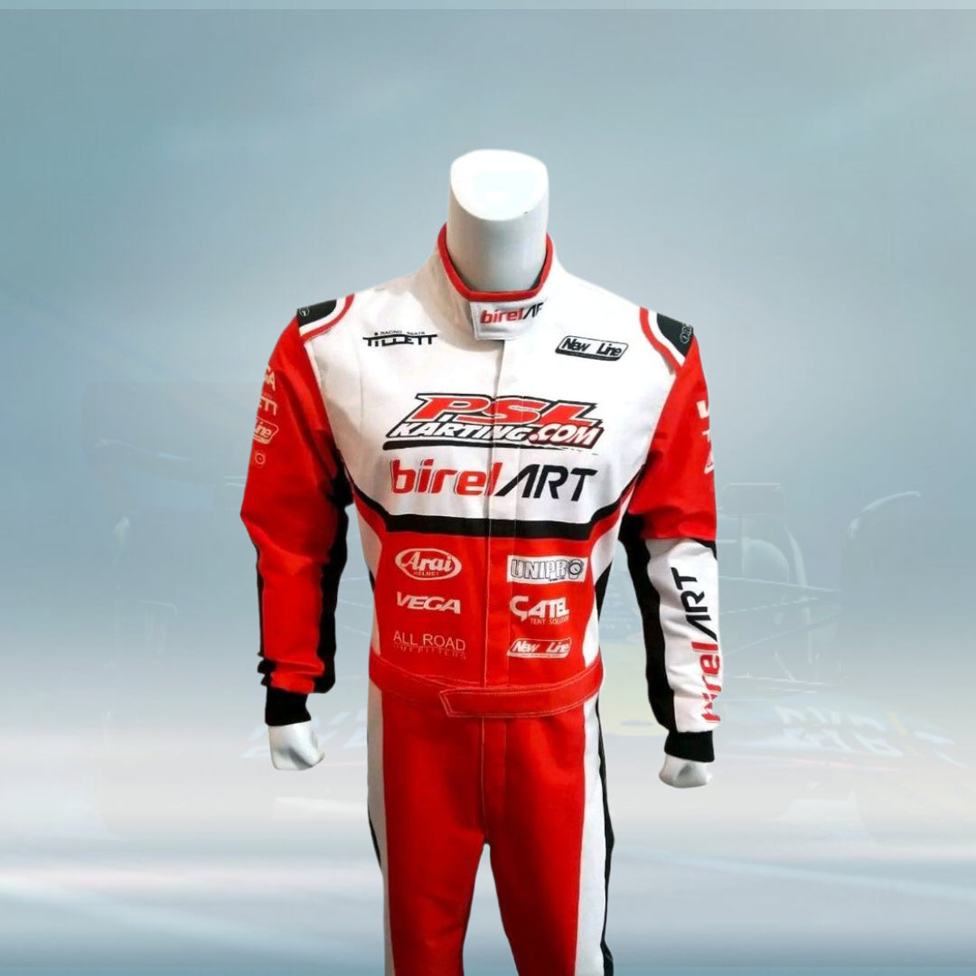 New PSL Kart BirelArt Race Suit Sublimation Printed