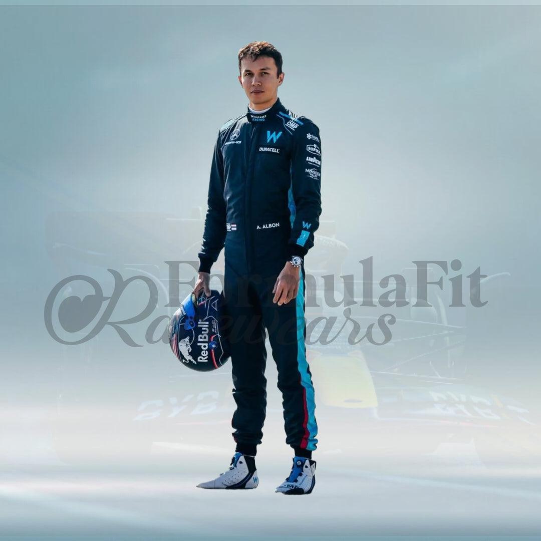Alexander Albon 2022 Williams Racing F1 Team Race Suit - FormulaFit Raceweras
