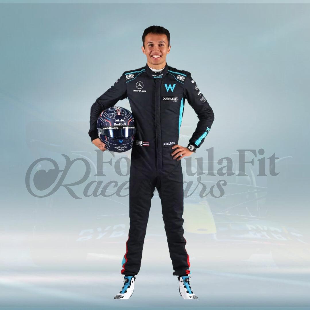 Alexander Albon 2022 Williams Racing F1 Team Race Suit - FormulaFit Raceweras