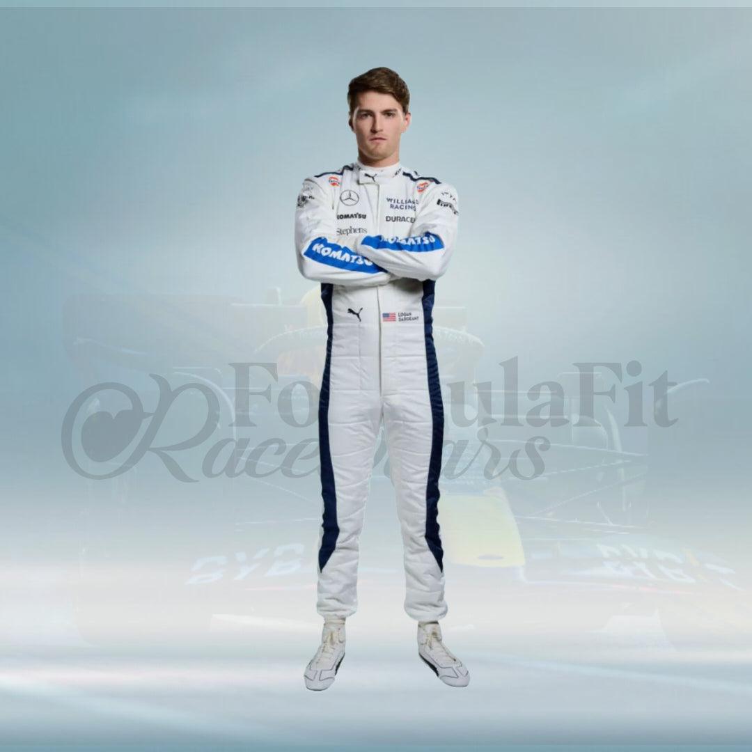 Logan Sargeant 2024 F1 Team Williams Racing Suit