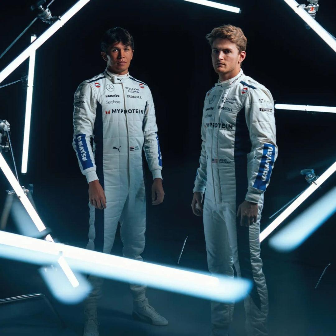 Logan Sargeant 2024 F1 Team Williams Racing Suit